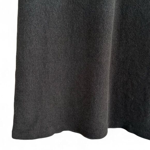 Eileen Fisher Crepe A-Line Maxi Skirt in Gray Size M - Picture 4 of 5